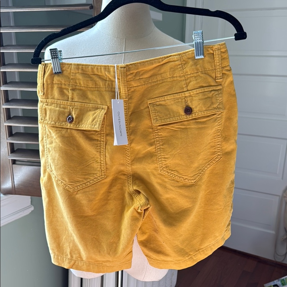 NWOT Outerknown corduroy shorts - Picture 2 of 5